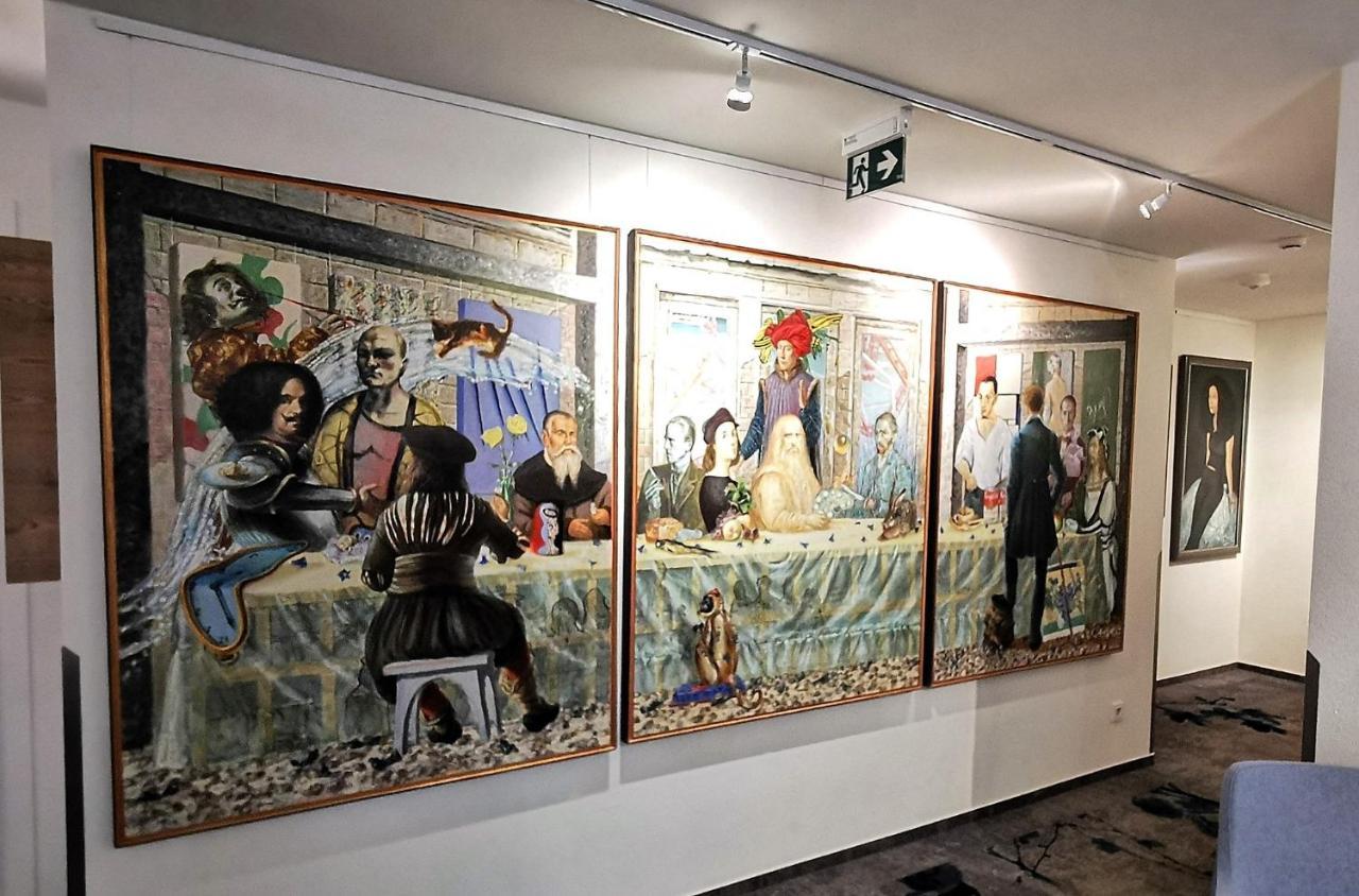 Art & Galerie Hotel Lenz Plauer See Fuenfseen Exteriör bild